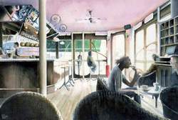Café Boheme.