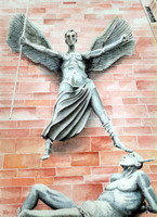 St Michael trouncing The Devil.